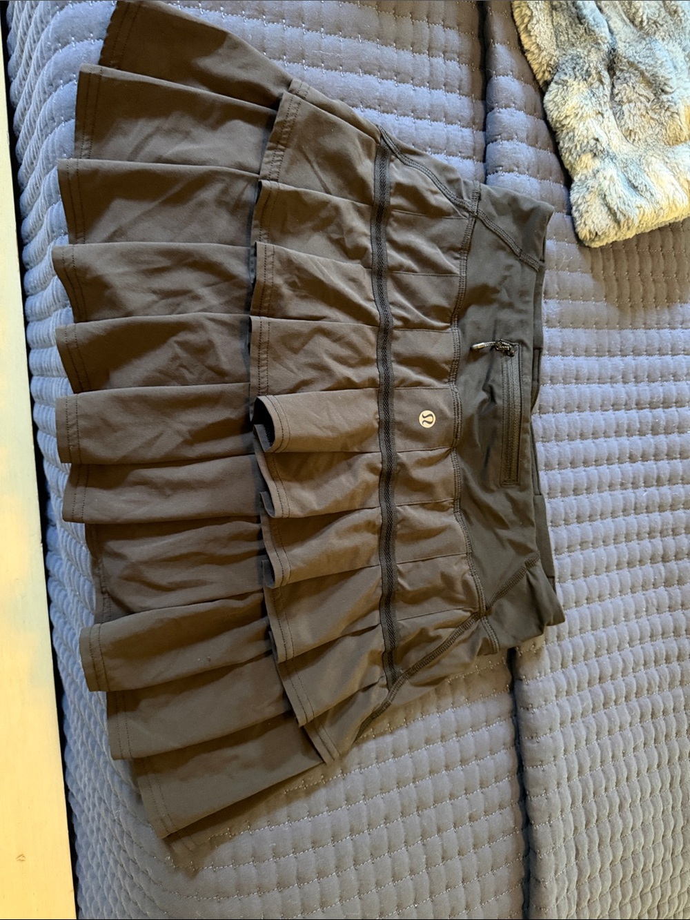 lululemon athletica Black Tiered Skirt